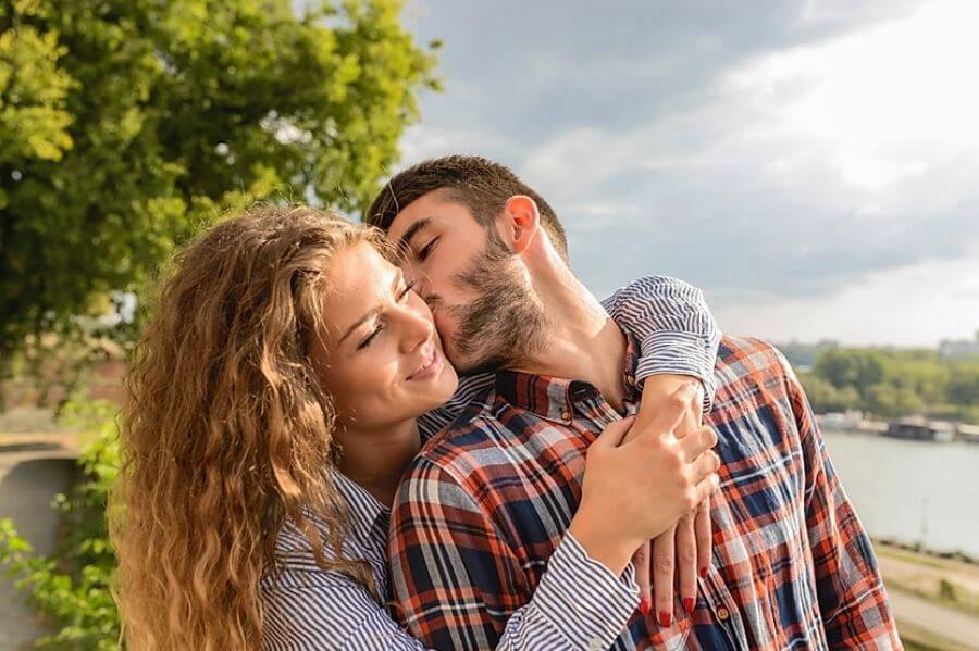 happy husband and wife fsh