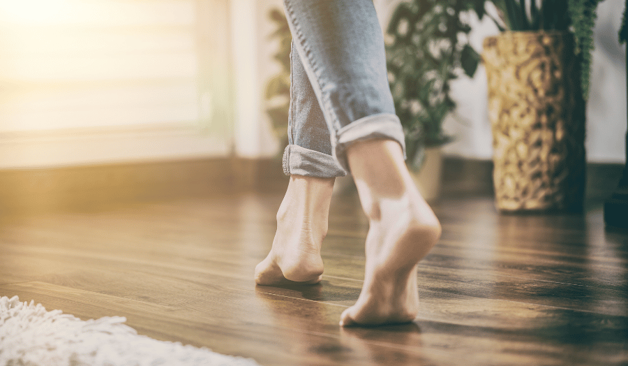 Walking as a gentle exercise that supports fertility