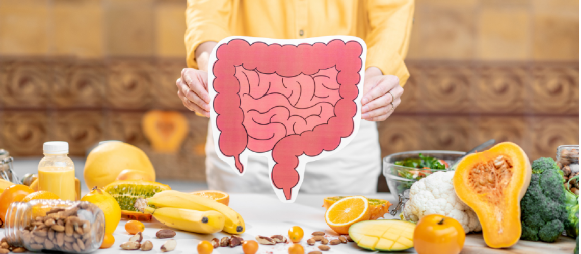 Concept of balanced nutrition for gut health
